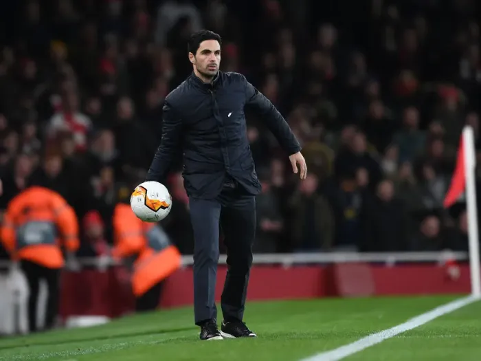 Framed Print : Mikel Arteta Leads Arsenal in Europa League Battle against Olympiacos Framed Print : Mikel Arteta Leads Arsenal in Europa League Battle against Olympiacos
