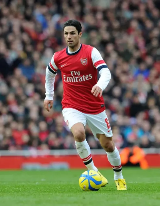 Framed Print : Mikel Arteta Leads Arsenal in FA Cup Battle against Blackburn Rovers