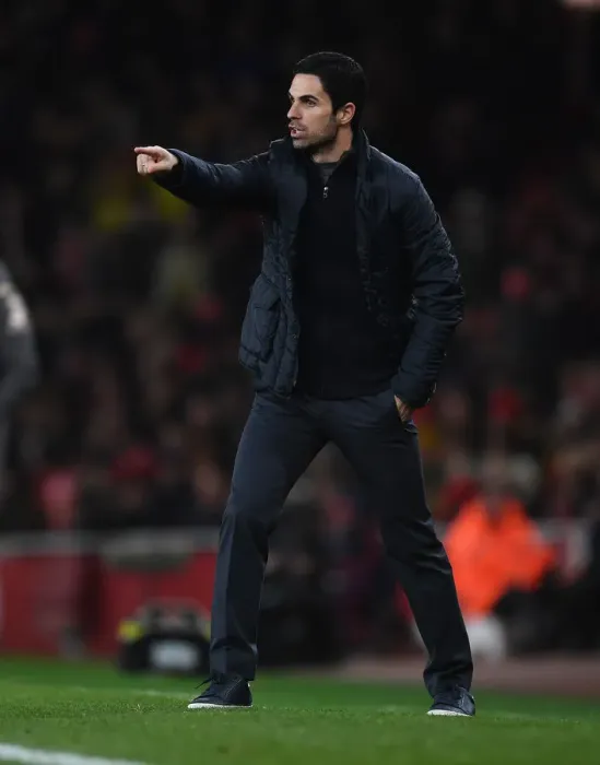 Framed Print : Mikel Arteta Leads Arsenal in FA Cup Battle Against Leeds United Framed Print : Mikel Arteta Leads Arsenal in FA Cup Battle Against Leeds United