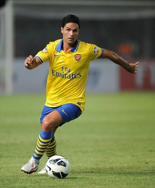 Mikel Arteta Leads Arsenal Against Indonesia All-Stars in 2013