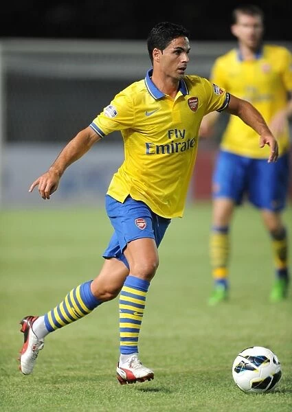 Mikel Arteta Leads Arsenal Against Indonesia All-Stars (2013)