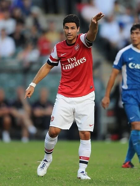 Mikel Arteta Leads Arsenal in Kitchee FC Clash (2012)