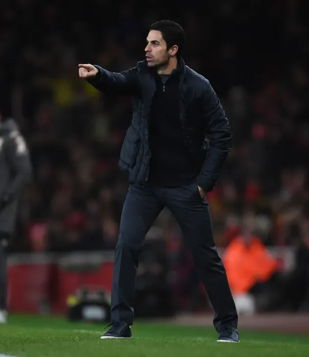 Framed Print : Mikel Arteta Leads Arsenal Against Leeds United in FA Cup Clash Framed Print : Mikel Arteta Leads Arsenal Against Leeds United in FA Cup Clash