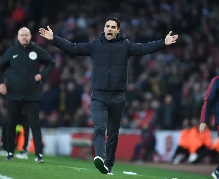 Framed Print : Mikel Arteta Leads Arsenal in Premier League Clash Against Sheffield United Framed Print : Mikel Arteta Leads Arsenal in Premier League Clash Against Sheffield United