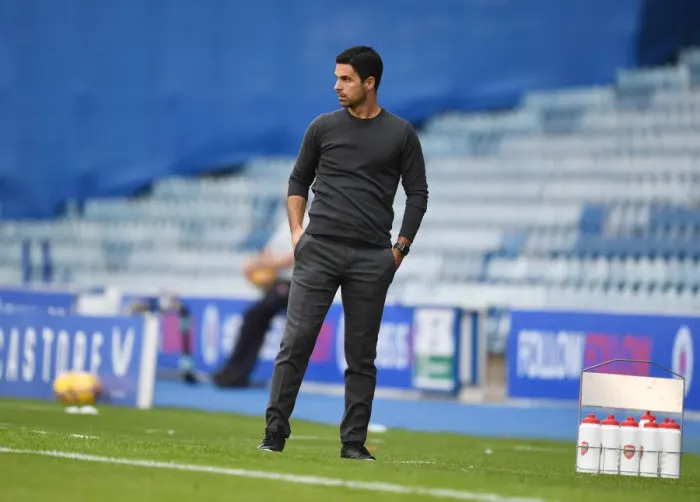 Framed Print : Mikel Arteta Leads Arsenal at Rangers Pre-Season Friendly in Glasgow, Scotland (2021) Framed Print : Mikel Arteta Leads Arsenal at Rangers Pre-Season Friendly in Glasgow, Scotland (2021)