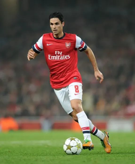 Framed Print : Mikel Arteta Leads Arsenal Against Schalke 04 in Champions League Showdown (2012) Framed Print : Mikel Arteta Leads Arsenal Against Schalke 04 in Champions League Showdown (2012)