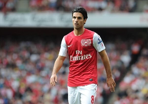 Mikel Arteta Leads Arsenal to Victory: 1-0 Over Swansea City, Barclays Premier League (2011-12)