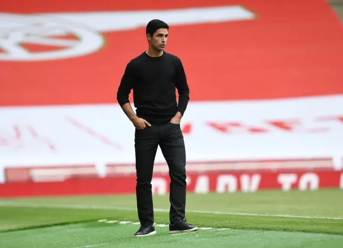 Framed Print : Mikel Arteta Leads Arsenal Against Watford in Premier League Clash (Arsenal v Watford 2019-20)