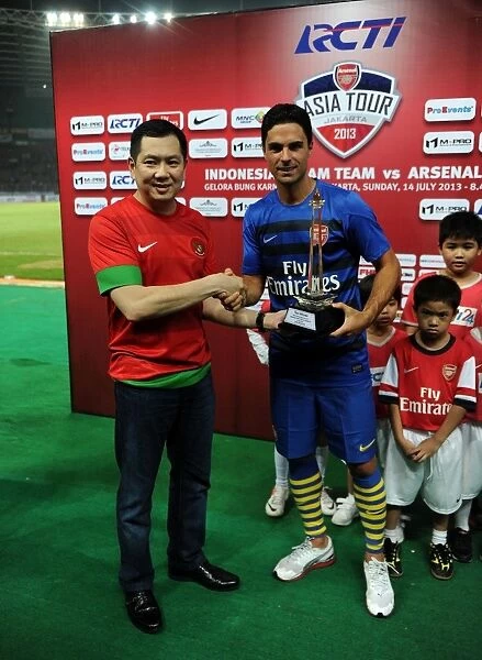 Mikel Arteta Named Man of the Match as Arsenal Triumph Over Indonesia All-Stars