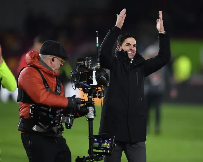 Framed Print : Mikel Arteta Post-Match: Brentford FC vs Arsenal FC, Premier League 2023-24 Framed Print : Mikel Arteta Post-Match: Brentford FC vs Arsenal FC, Premier League 2023-24