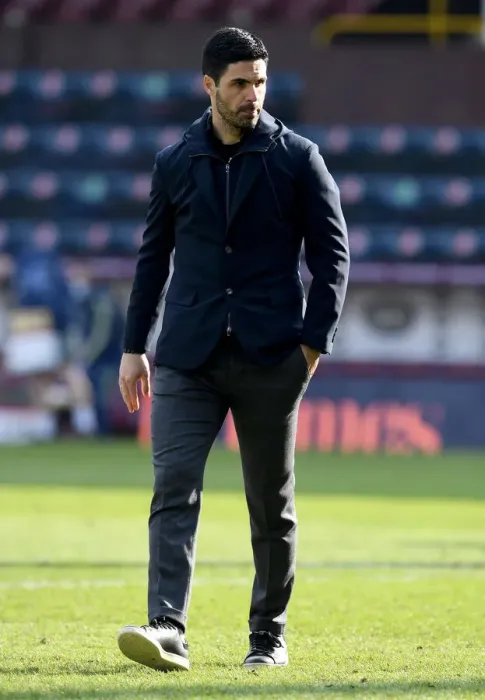 Framed Print : Mikel Arteta Post-Match at Empty Turf Moor: Burnley vs. Arsenal, Premier League 2021 Framed Print : Mikel Arteta Post-Match at Empty Turf Moor: Burnley vs. Arsenal, Premier League 2021