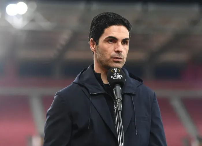 Framed Print : Mikel Arteta Pre-Match Press Conference: Arsenal vs SL Benfica, UEFA Europa League Round of 32 (February 25, 2021) Framed Print : Mikel Arteta Pre-Match Press Conference: Arsenal vs SL Benfica, UEFA Europa League Round of 32 (February 25, 2021)