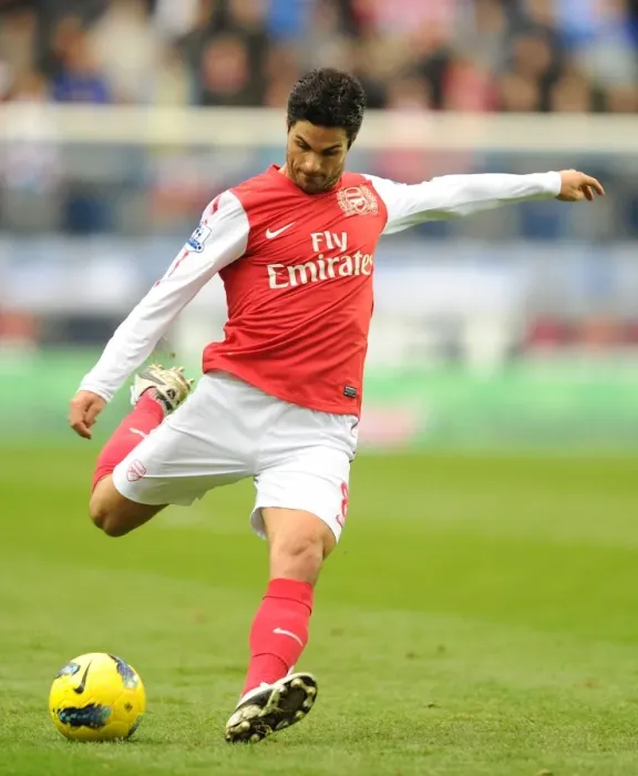 Framed Print : Mikel Arteta Scores First Goal: Wigan Athletic vs. Arsenal, Premier League 2011-12 Framed Print : Mikel Arteta Scores First Goal: Wigan Athletic vs. Arsenal, Premier League 2011-12