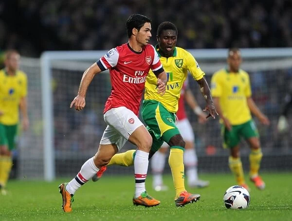 Mikel Arteta vs. Alex Tetty: Battle in the Premier League (Norwich City vs. Arsenal, 2012)