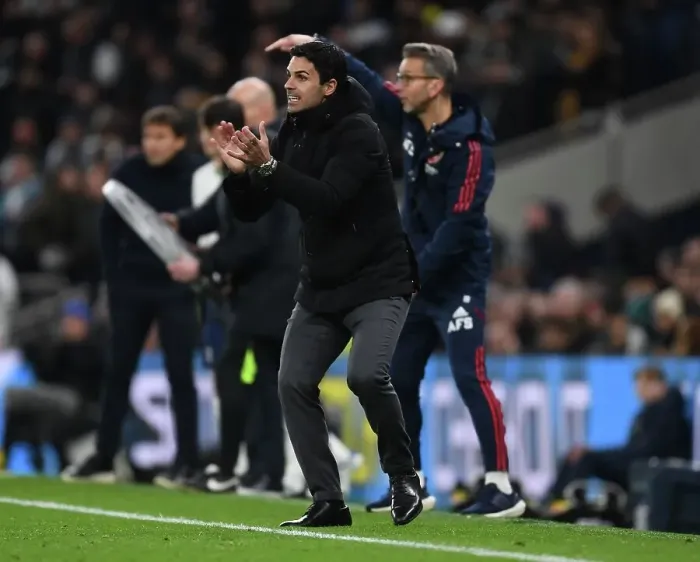 Framed Print : Mikel Arteta vs. Antonio Conte: Premier League Clash of Titans (2022-23) - Arsenal vs. Tottenham Framed Print : Mikel Arteta vs. Antonio Conte: Premier League Clash of Titans (2022-23) - Arsenal vs. Tottenham