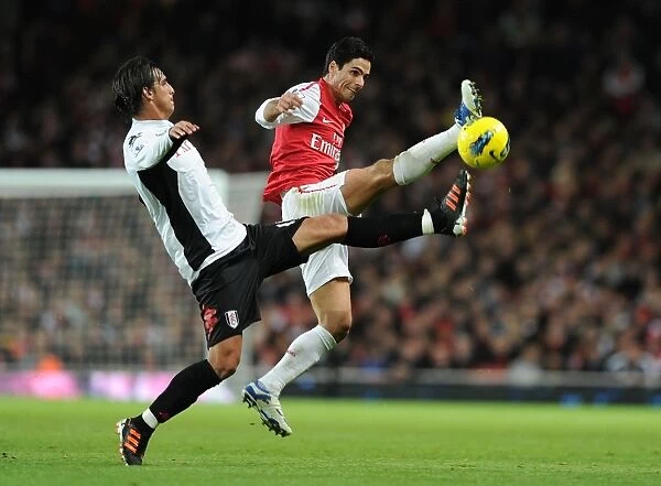 Mikel Arteta vs. Bryan Ruiz: Battle at Emirates Stadium (Arsenal v Fulham, 2011-12)