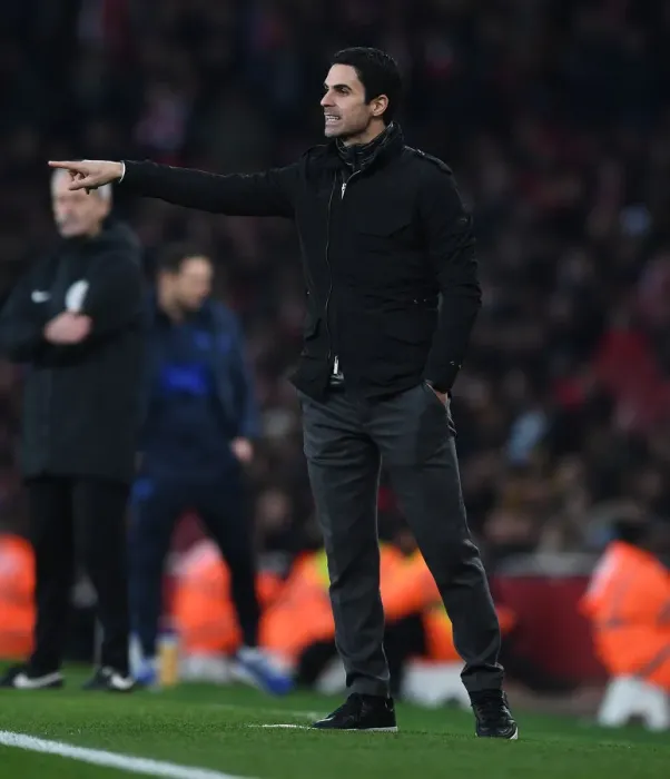 Framed Print : Mikel Arteta vs. Chelsea: Battle of the Managers at the Emirates Stadium (2019)