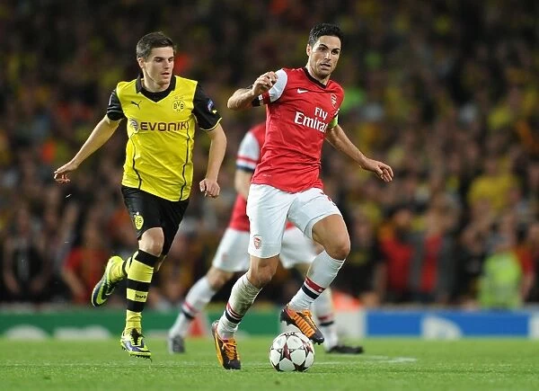 Mikel Arteta vs. Jonas Hofmann: Battle in the Emirates - Arsenal vs. Borussia Dortmund, UEFA Champions League, 2013