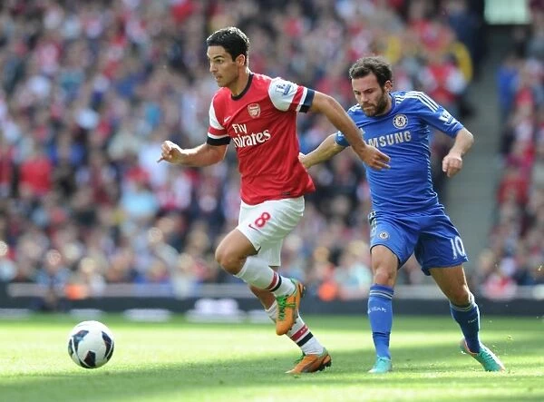 Mikel Arteta vs Juan Mata: Battle at the Emirates (Arsenal v Chelsea, 2012-13)