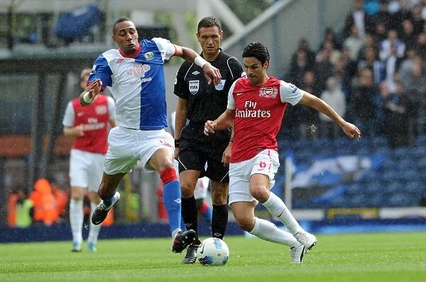 Mikel Arteta vs. Steven Nzonzi: Thrilling 4-3 Barclays Premier League Encounter between Blackburn Rovers and Arsenal, September 17, 2011
