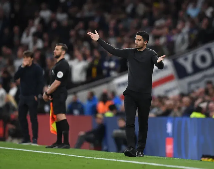 Framed Print : Mikel Arteta vs. Tottenhotpur: Arsenal Boss Faces Off in Premier League Showdown (2021-22) Framed Print : Mikel Arteta vs. Tottenhotpur: Arsenal Boss Faces Off in Premier League Showdown (2021-22)
