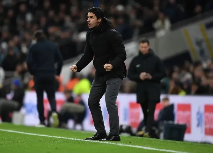 Framed Print : Mikel Arteta vs. Tottenhotpur: Battle of the Managers in Premier League Showdown, London 2023