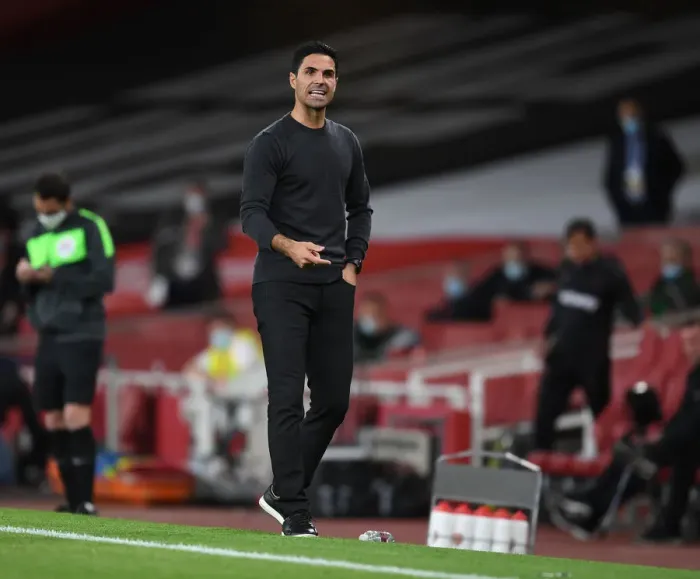 Framed Print : Mikel Arteta's Arsenal Battle West Ham United in Premier League Clash (2020-21) Framed Print : Mikel Arteta's Arsenal Battle West Ham United in Premier League Clash (2020-21)