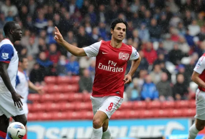 Framed Print : Mikel Arteta's Double: Arsenal's Dramatic Comeback at Ewood Park (4-3)
