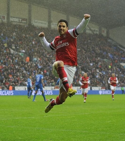 Mikel Arteta's Dramatic Last-Minute Winner: Wigan Athletic vs. Arsenal, Premier League 2012-13