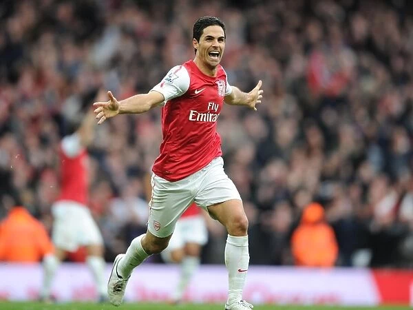 Mikel Arteta's Game-winning Goal: Dramatic Arsenal Victory over Manchester City, Premier League 2011-12