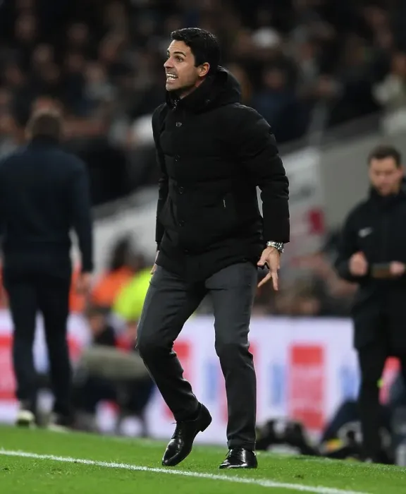 Framed Print : Mikel Artetas Intense Focus: Tottenham Hotspur vs Arsenal FC, Premier League 2022-23 Framed Print : Mikel Artetas Intense Focus: Tottenham Hotspur vs Arsenal FC, Premier League 2022-23
