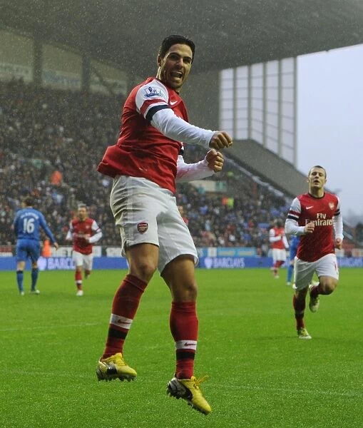 Mikel Arteta's Last-Minute Dramatics: Wigan Athletic vs. Arsenal, Premier League 2012-13