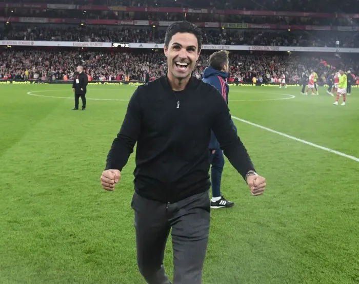 Framed Print : Mikel Arteta's Masterclass: Arsenal's Triumphant 2022-23 Premier League Victory Over Liverpool