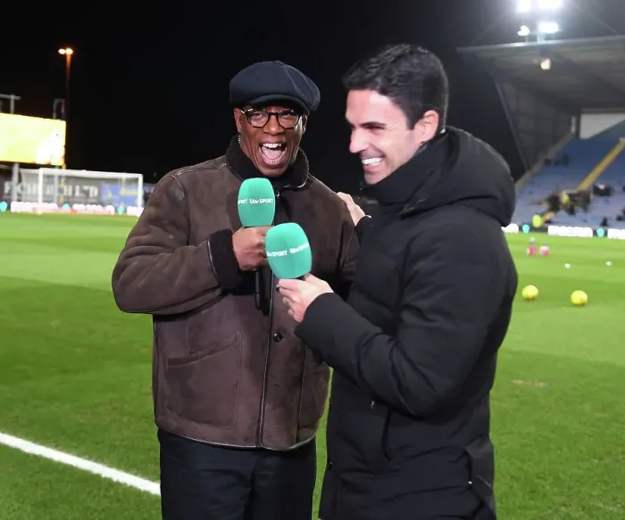 Framed Print : Mikel Arteta's Pre-Match FA Cup Chat with Ian Wright: Arsenal's Journey to Oxford United Framed Print : Mikel Arteta's Pre-Match FA Cup Chat with Ian Wright: Arsenal's Journey to Oxford United