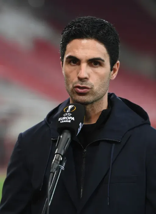 Framed Print : Mikel Arteta's Pre-Match Press Conference: Arsenal vs SL Benfica, UEFA Europa League Round of 32 (February 25, 2021)