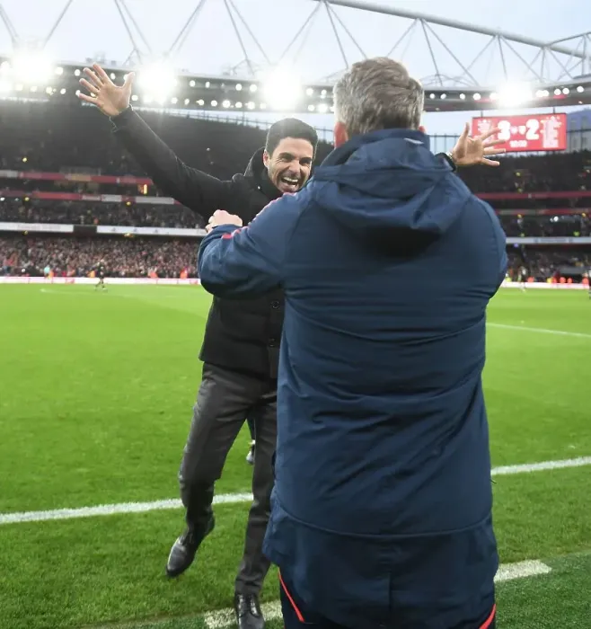 Framed Print : Mikel Arteta's Triumph: Arsenal's Premier League Victory over AFC Bournemouth (2022-23) Framed Print : Mikel Arteta's Triumph: Arsenal's Premier League Victory over AFC Bournemouth (2022-23)