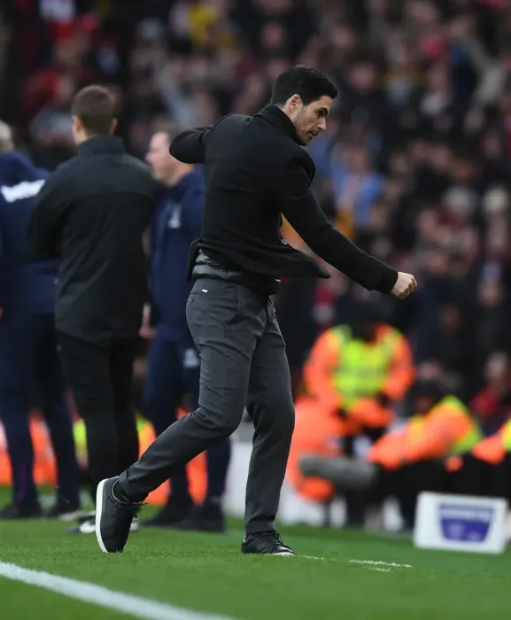 Framed Print : Mikel Arteta's Triumph: Arsenal's Thrilling Victory Over West Ham United in the Premier League Framed Print : Mikel Arteta's Triumph: Arsenal's Thrilling Victory Over West Ham United in the Premier League