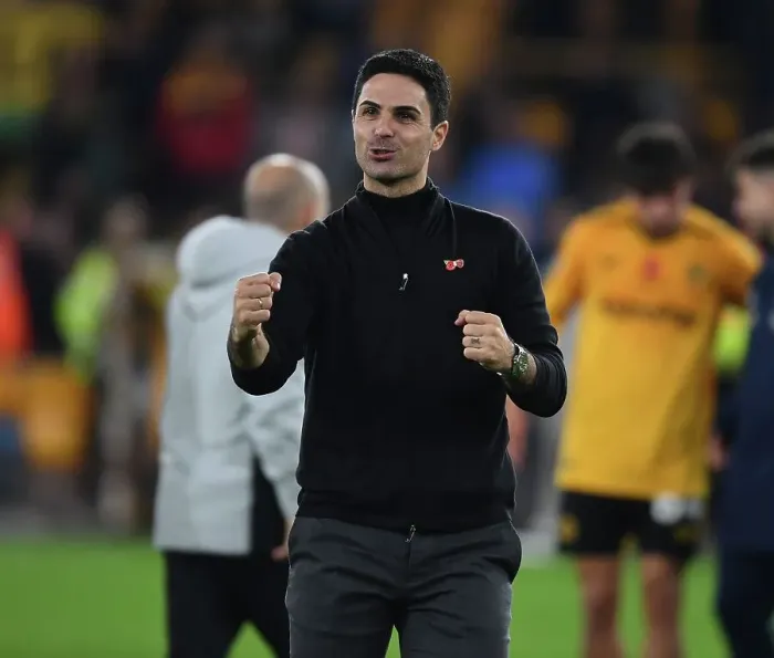 Framed Print : Mikel Arteta's Triumph: Arsenal's Victory over Wolverhampton Wanderers in the 2022-23 Premier League Framed Print : Mikel Arteta's Triumph: Arsenal's Victory over Wolverhampton Wanderers in the 2022-23 Premier League