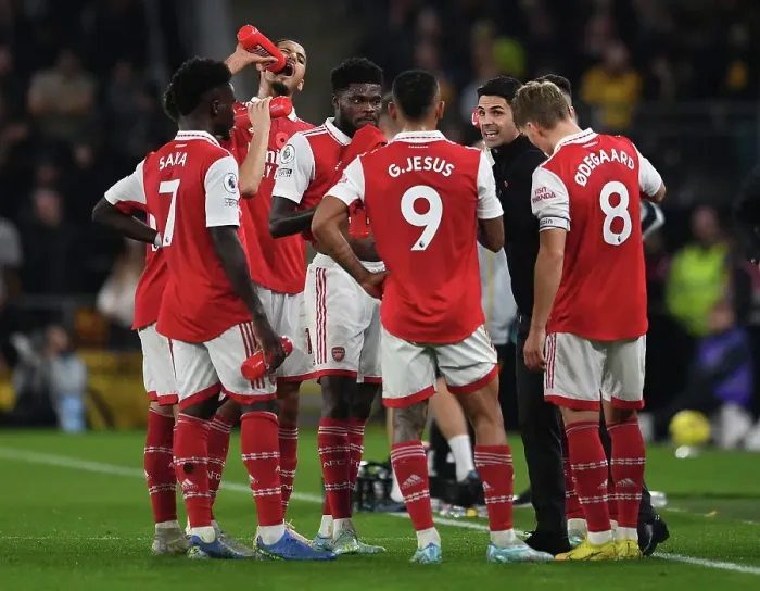 Framed Print : Mikel Arteta's Unwavering Determination: Arsenal Manager in Deep Focus during Wolverhampton Wanderers Clash, Premier League 2022-23 Framed Print : Mikel Arteta's Unwavering Determination: Arsenal Manager in Deep Focus during Wolverhampton Wanderers Clash, Premier League 2022-23
