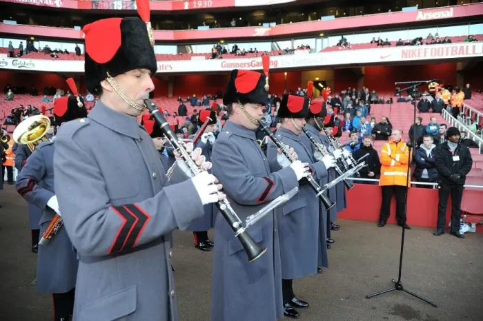 Framed Print : Military Tribute at Arsenal vs. Everton Premier League Match, 2011 Framed Print : Military Tribute at Arsenal vs. Everton Premier League Match, 2011