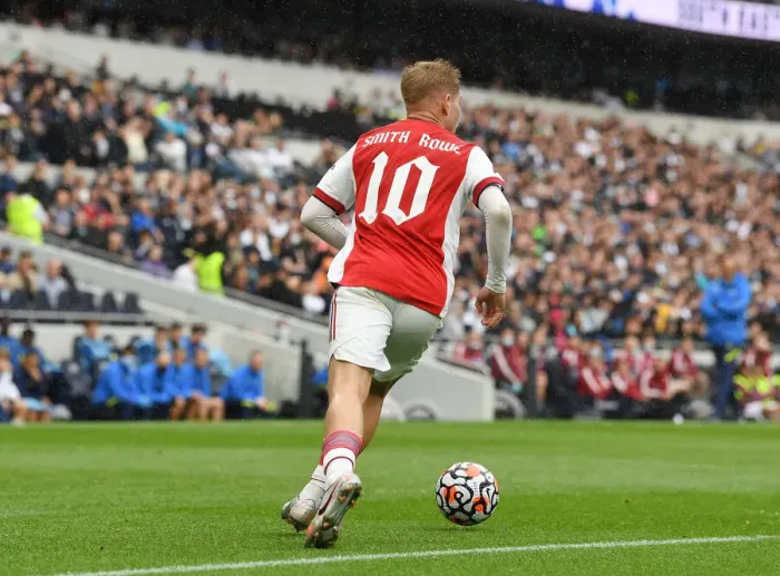 Framed Print : The Mind Series: Emile Smith Rowe of Arsenal Faces Off Against Tottenham Hotspur Framed Print : The Mind Series: Emile Smith Rowe of Arsenal Faces Off Against Tottenham Hotspur