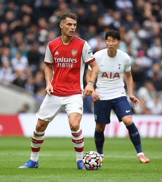 The Mind Series: Granit Xhaka of Arsenal Faces Off Against Tottenham Hotspur