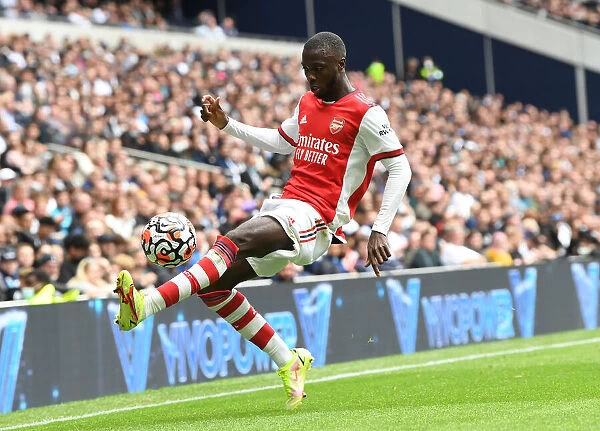 The Mind Series: Nicolas Pepe in Action for Arsenal against Tottenham Hotspur Women