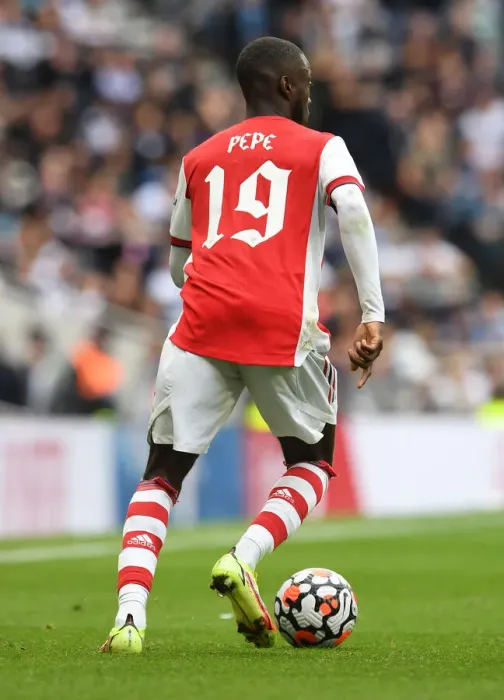 Framed Print : The Mind Series: Nicolas Pepe of Arsenal Faces Off Against Tottenham Hotspur Framed Print : The Mind Series: Nicolas Pepe of Arsenal Faces Off Against Tottenham Hotspur