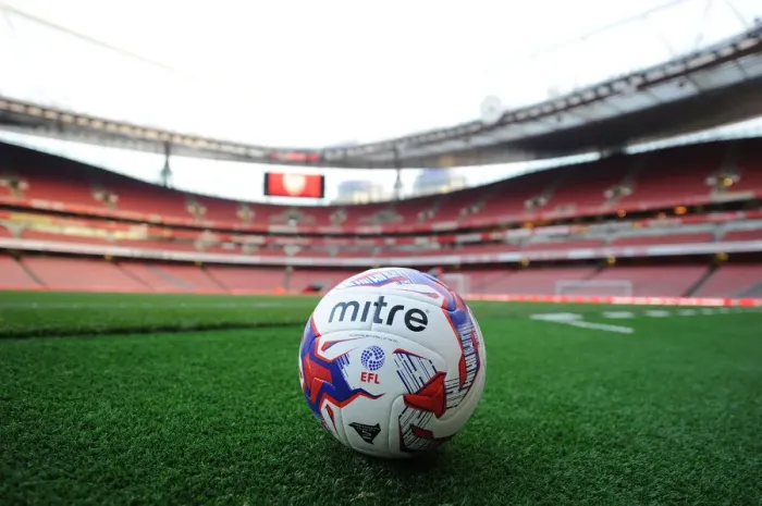 Framed Print : Mitre Matchball Set for Arsenal vs. Reading EFL Cup Clash at Emirates Stadium Framed Print : Mitre Matchball Set for Arsenal vs. Reading EFL Cup Clash at Emirates Stadium