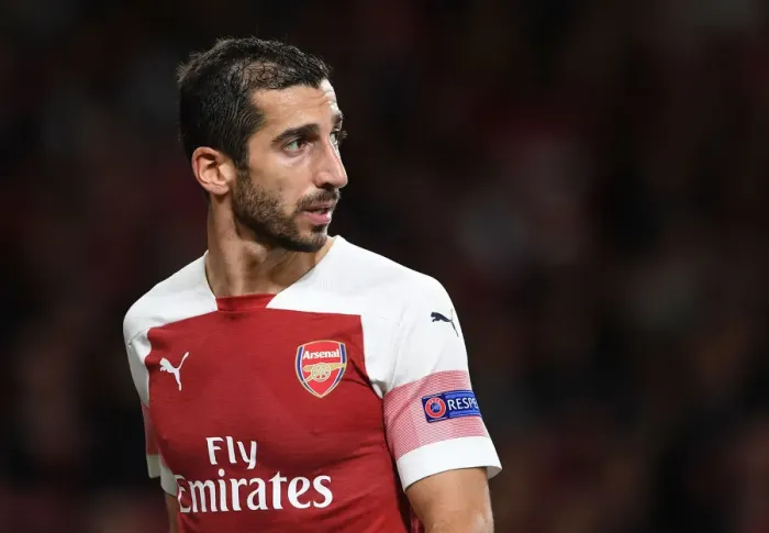 Framed Print : Mkhitaryan in Action: Arsenal vs Vorskla Poltava, UEFA Europa League 2018-19