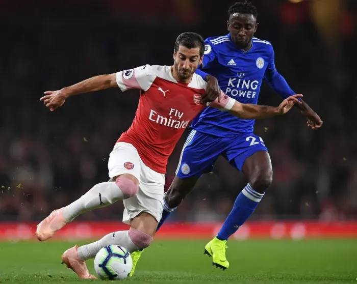Framed Print : Mkhitaryan Ndidi 1 181022WAFC