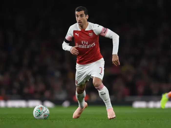 Framed Print : Mkhitaryan Shines: Arsenal Dominates Blackpool in Carabao Cup
