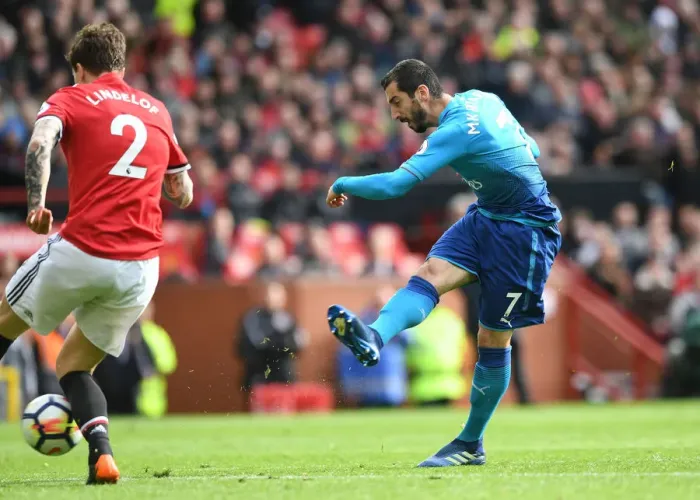 Framed Print : Mkhitaryan Strikes Back: Manchester United vs. Arsenal, Premier League 2017-18 Framed Print : Mkhitaryan Strikes Back: Manchester United vs. Arsenal, Premier League 2017-18