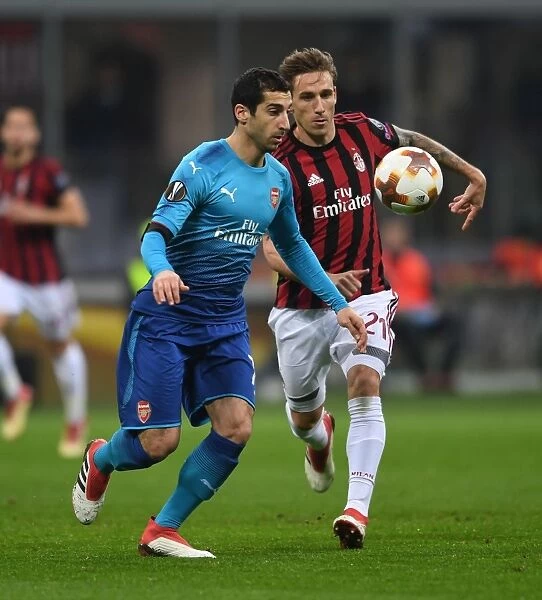 Mkhitaryan vs Biglia: Battle in the Europa League - AC Milan vs Arsenal